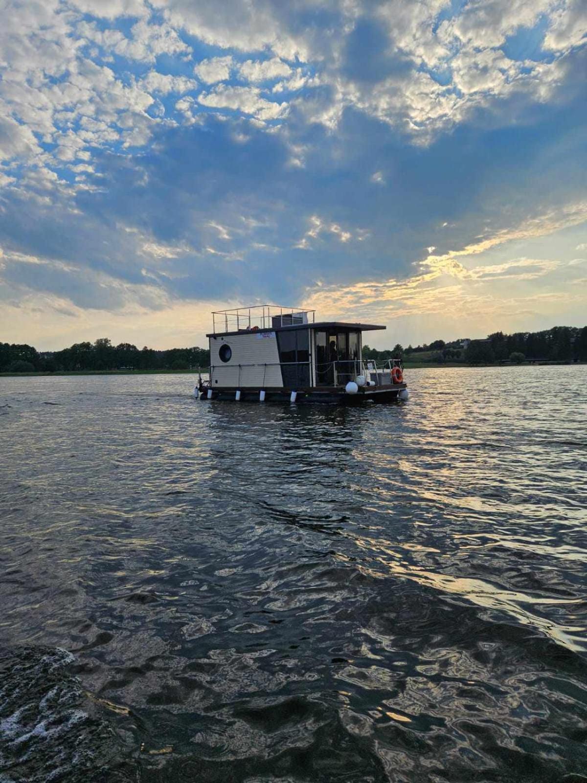 Houseboat Otel Gudowo Dış mekan fotoğraf